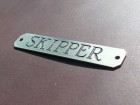 Engraved Halter Nameplate Horse Size